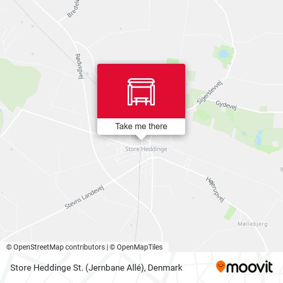 Store Heddinge St. (Jernbane Allé) map