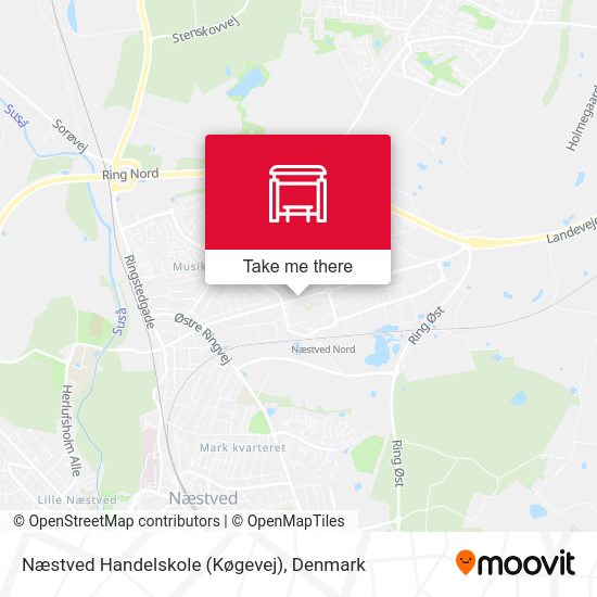 Næstved Handelskole (Køgevej) map