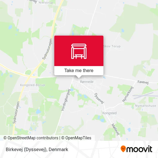 Birkevej (Dyssevej) map
