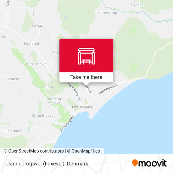 Dannebrogsvej (Faxevej) map