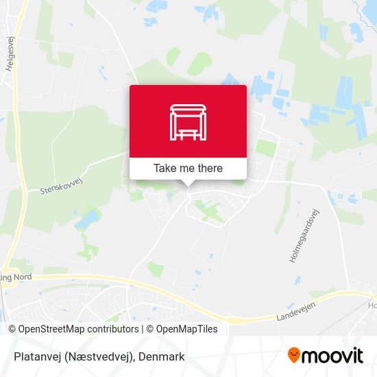 Platanvej (Næstvedvej) map