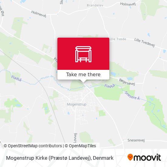 Mogenstrup Kirke (Præstø Landevej) map