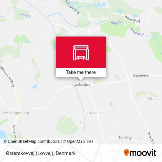 Østerskovvej (Lovvej) map