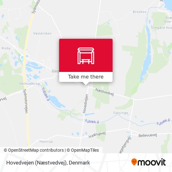 Hovedvejen (Næstvedvej) map