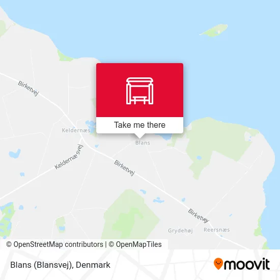Blans (Blansvej) map