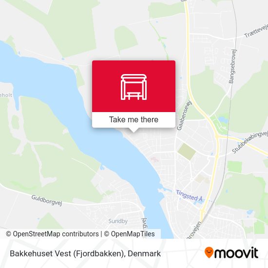 Bakkehuset Vest (Fjordbakken) map
