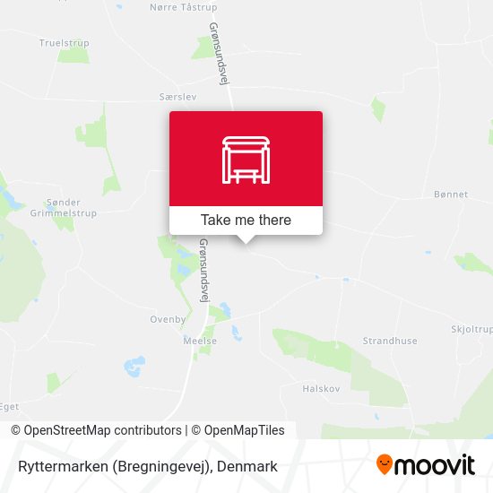 Ryttermarken (Bregningevej) map