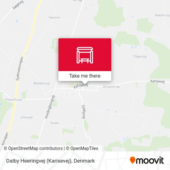 Dalby Heeringvej (Karisevej) map