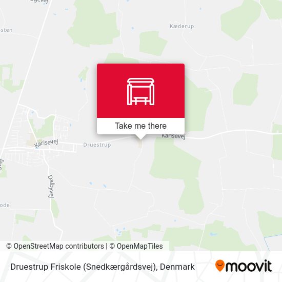 Druestrup Friskole (Snedkærgårdsvej) map
