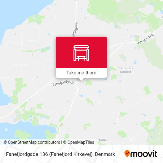 Fanefjordgade 136 (Fanefjord Kirkevej) map