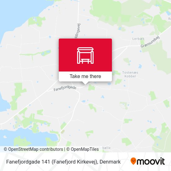 Fanefjordgade 141 (Fanefjord Kirkevej) map