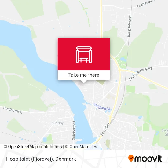 Hospitalet (Fjordvej) map