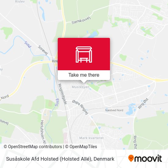 Susåskole Afd Holsted (Holsted Allé) map