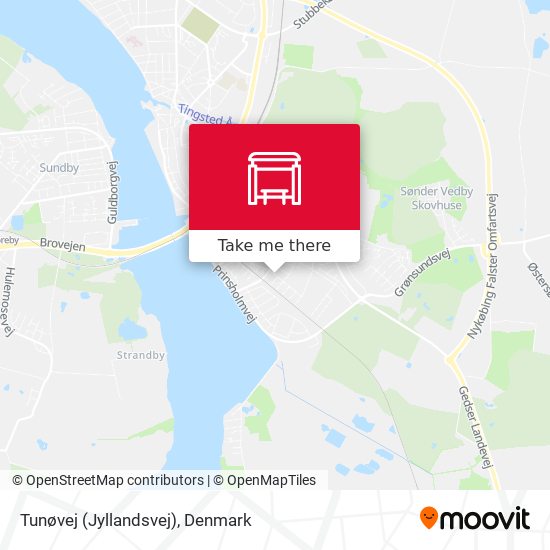 Tunøvej (Jyllandsvej) map