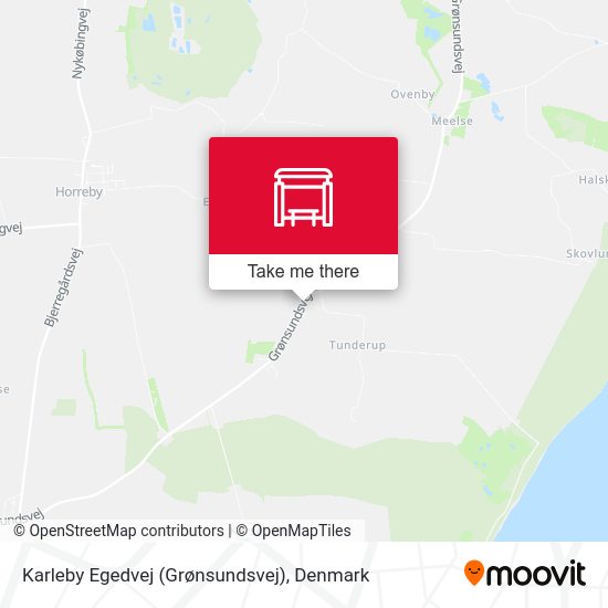 Karleby Egedvej (Grønsundsvej) map