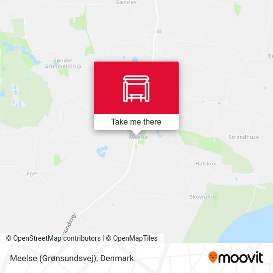 Meelse (Grønsundsvej) map