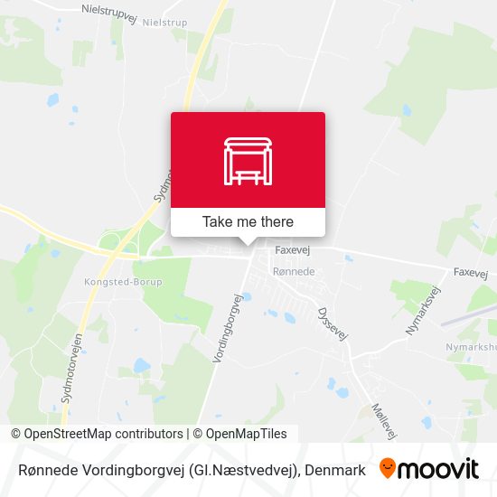 Rønnede Vordingborgvej (Gl.Næstvedvej) map