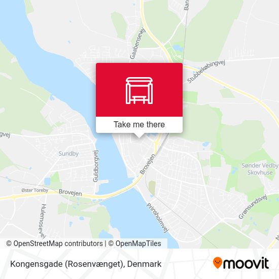 Kongensgade (Rosenvænget) map
