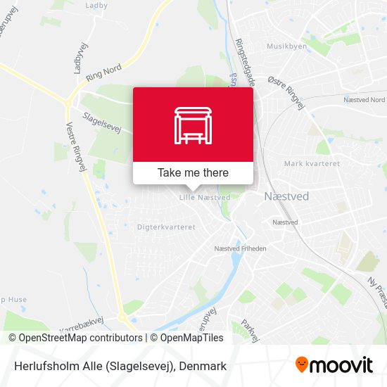 Herlufsholm Alle (Slagelsevej) map