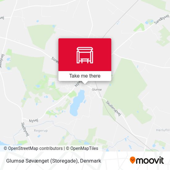 Glumsø Søvænget (Storegade) map