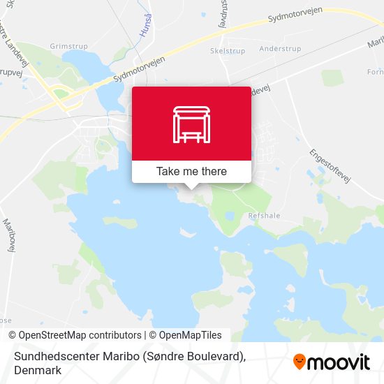 Sundhedscenter Maribo (Søndre Boulevard) map