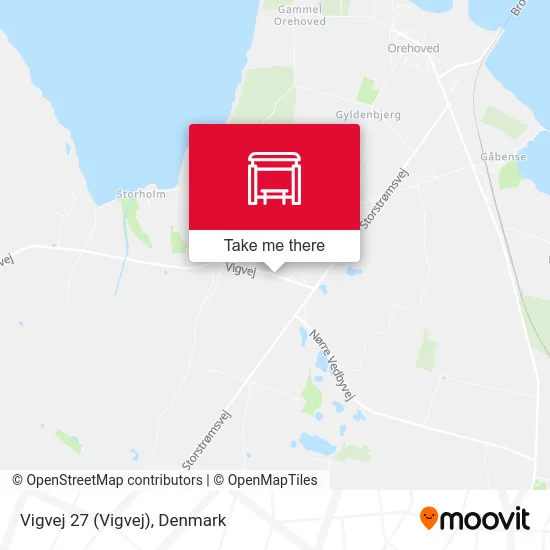 Vigvej 27 map