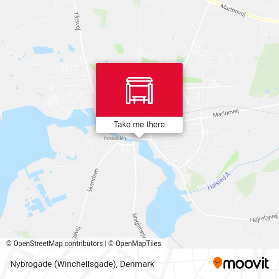 Nybrogade (Winchellsgade) map