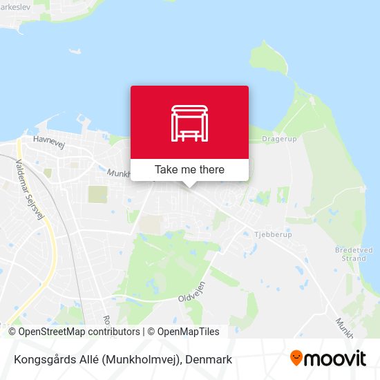 Kongsgårds Allé (Munkholmvej) map