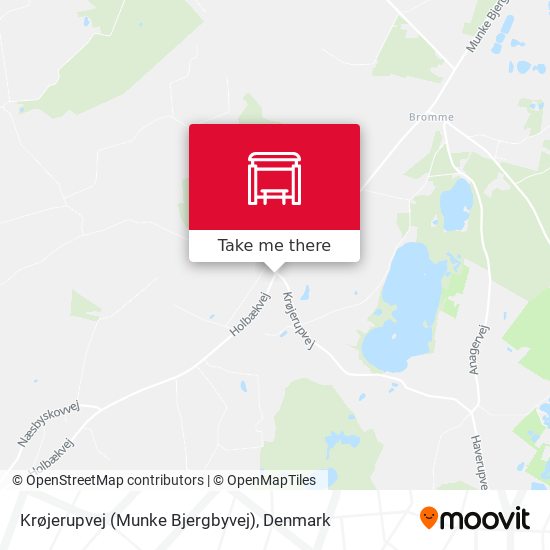 Krøjerupvej (Munke Bjergbyvej) map