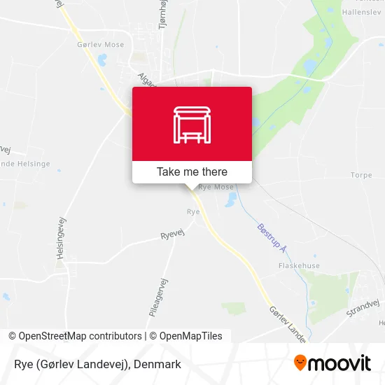 Rye (Gørlev Landevej) map