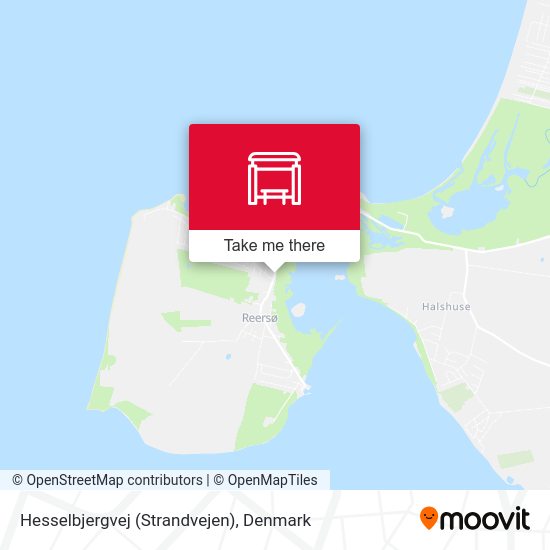 Hesselbjergvej (Strandvejen) map