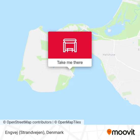 Engvej (Strandvejen) map