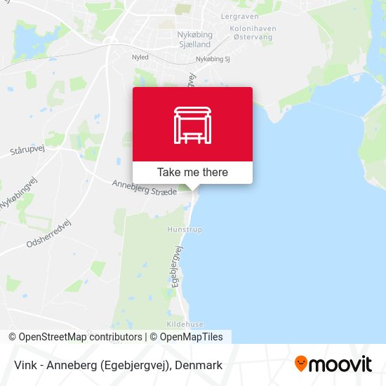 Vink - Anneberg (Egebjergvej) map