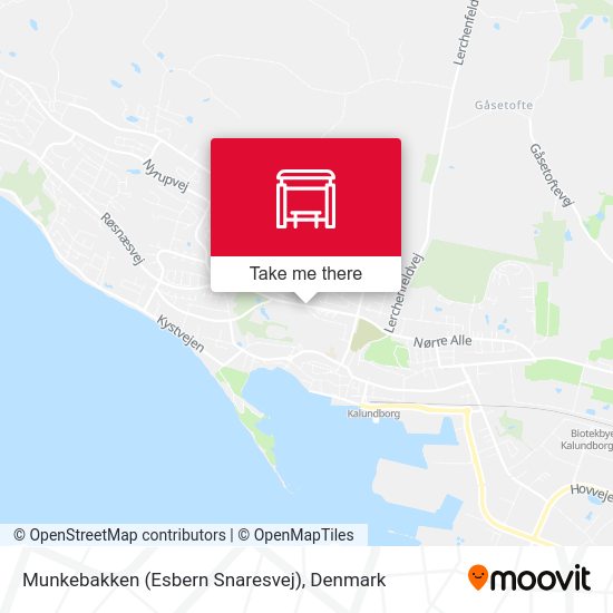Munkebakken (Esbern Snaresvej) map