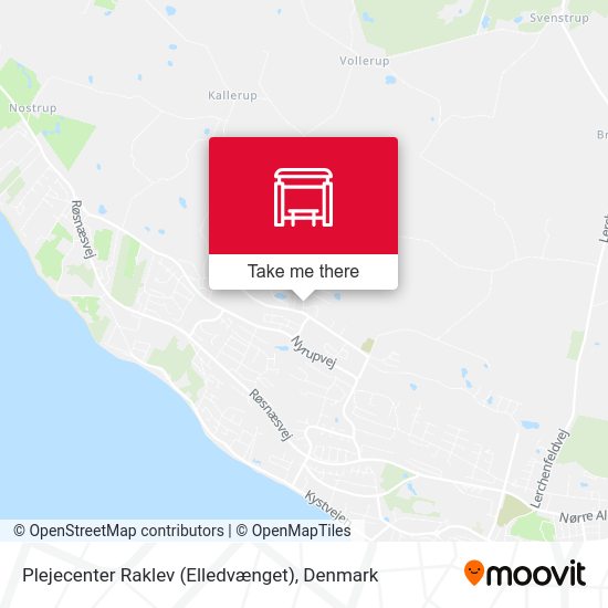Plejecenter Raklev (Elledvænget) map