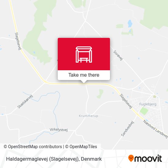 Haldagermaglevej (Slagelsevej) map