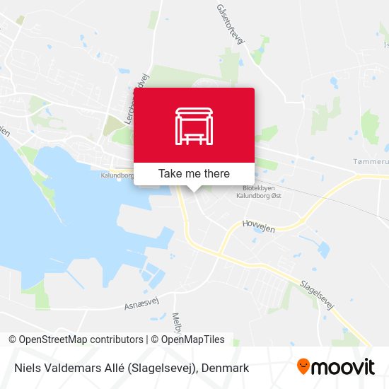 Niels Valdemars Allé (Slagelsevej) map