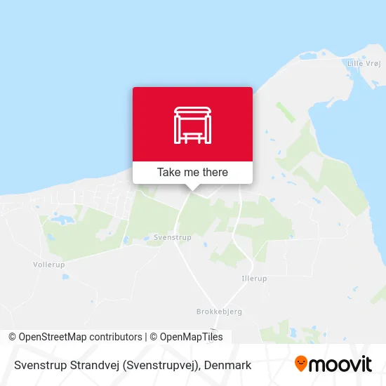 Svenstrup Strandvej (Svenstrupvej) map