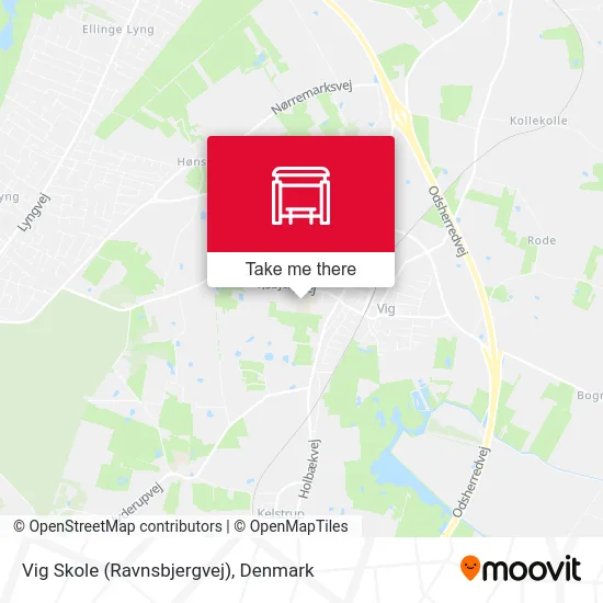 Vig Skole (Ravnsbjergvej) map