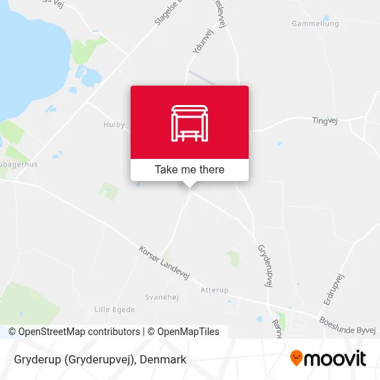 Gryderup (Gryderupvej) map