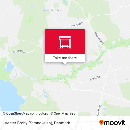 Vester Broby (Strandvejen) map