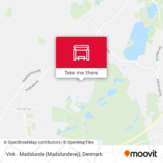 Vink - Madslunde (Madslundevej) map