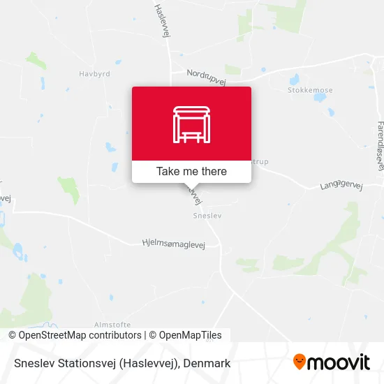 Sneslev Stationsvej (Haslevvej) map