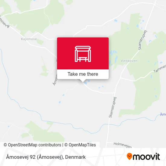 Åmosevej 92 map