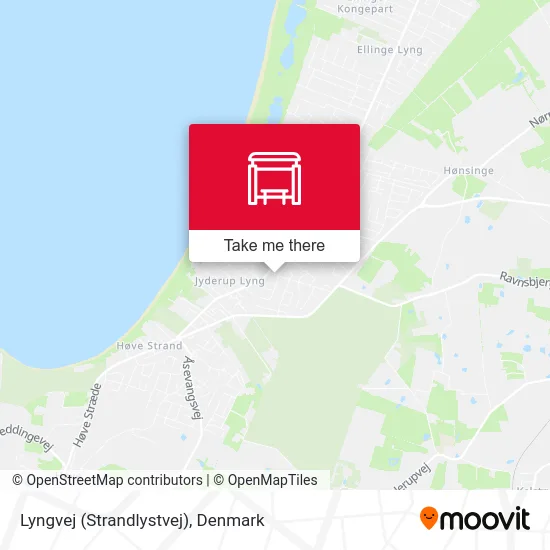 Lyngvej (Strandlystvej) map