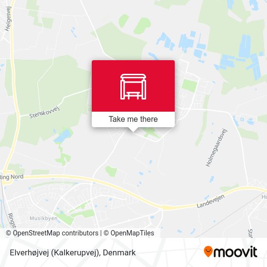 Elverhøjvej (Kalkerupvej) map