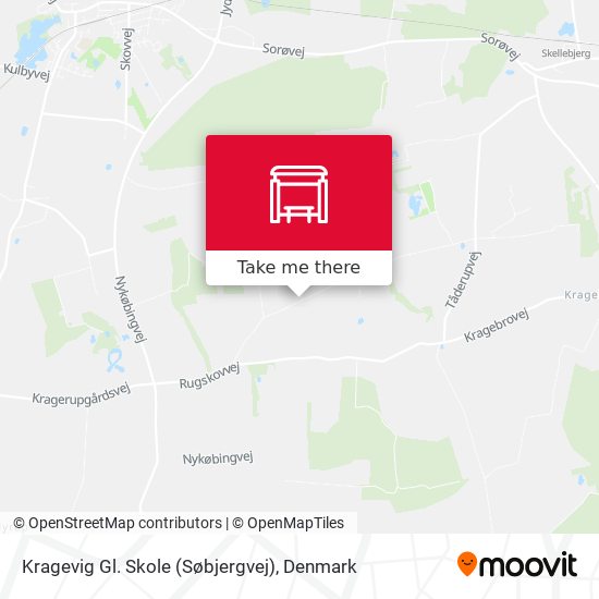 Kragevig Gl. Skole (Søbjergvej) map