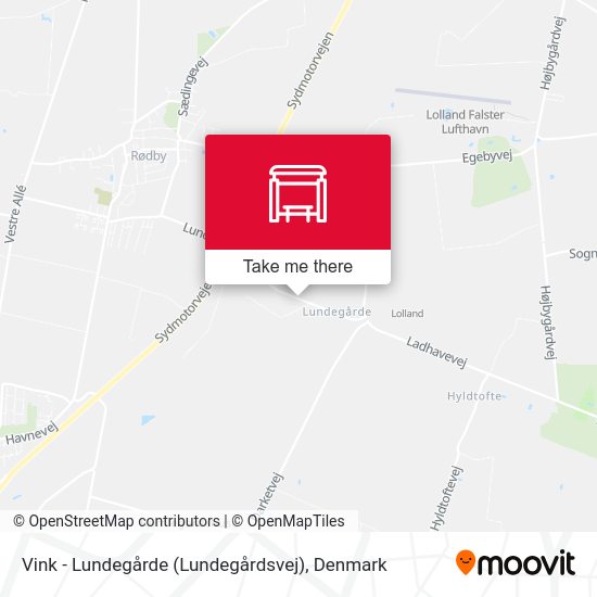 Vink - Lundegårde (Lundegårdsvej) map