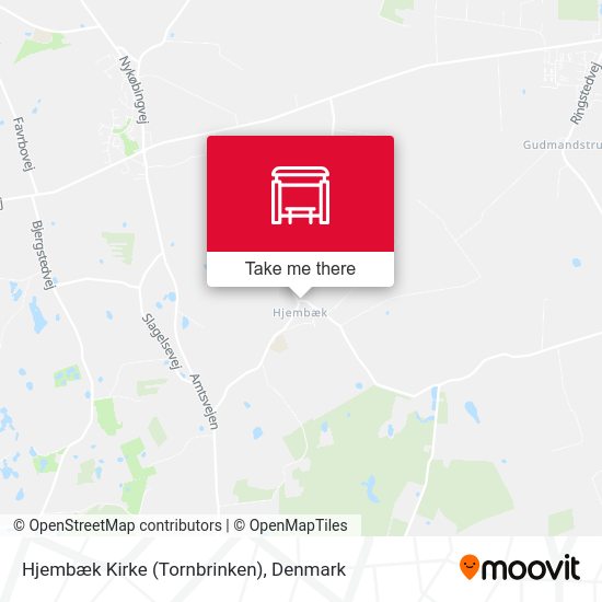 Hjembæk Kirke (Tornbrinken) map