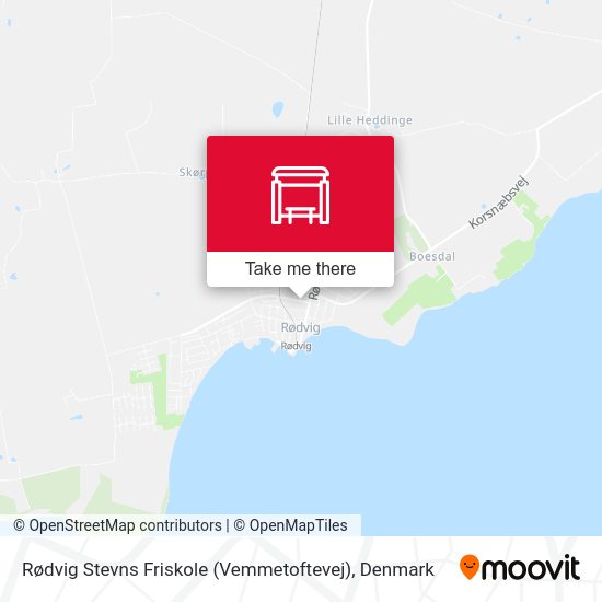 Rødvig Stevns Friskole (Vemmetoftevej) map